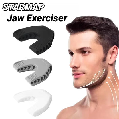 U Shape New Facial Jaw Exerciser and Neck Toning Jawline for Men Women Face Muscle Trainin Resistance Levels Double Chin Reducer
